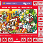 Illustration af Julekalender-Quick