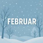 Illustration af Februar