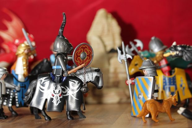 Illustration af Children, Knight