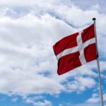 Illustration af Dansk, Flag