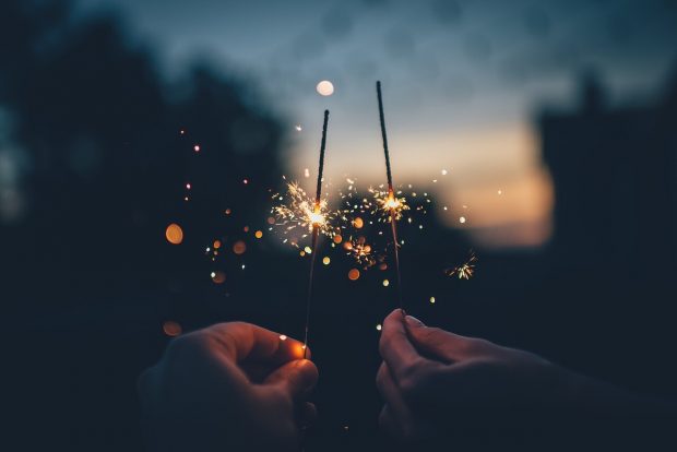 Illustration af Fireworks