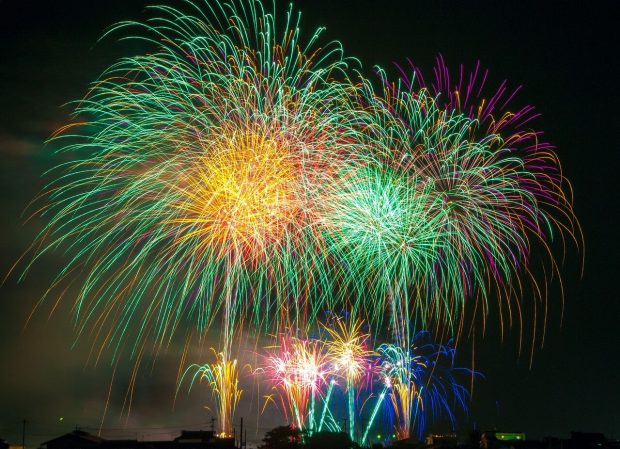 Illustration af Fireworks