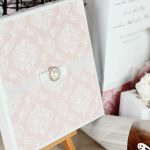 Illustration af Invitation til bryllupsdage